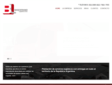 Tablet Screenshot of basceranologistica.com